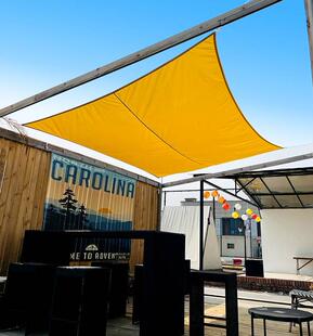 单独天幕布户外防水布防晒棚遮雨庭院阳台遮阳布防雨雨棚隔热帐篷