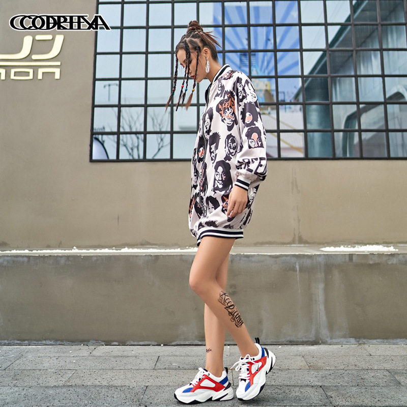Chaopai Large Hip hop Women's wear Guangzhou Strength Business lady Long sleeve Bat shirt coat Stage clothes Hip hopin the Play mode/Anime/Periphery/cos/Board games ,  Cosplay Apparel/Props/Service ,  Cosplay Women  category - from Buy2taobao.com to provide professional Taobao agent buy service