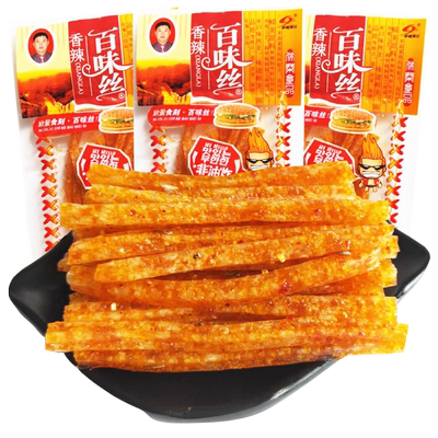 巨龙百味丝辣条80后怀旧校园麻辣