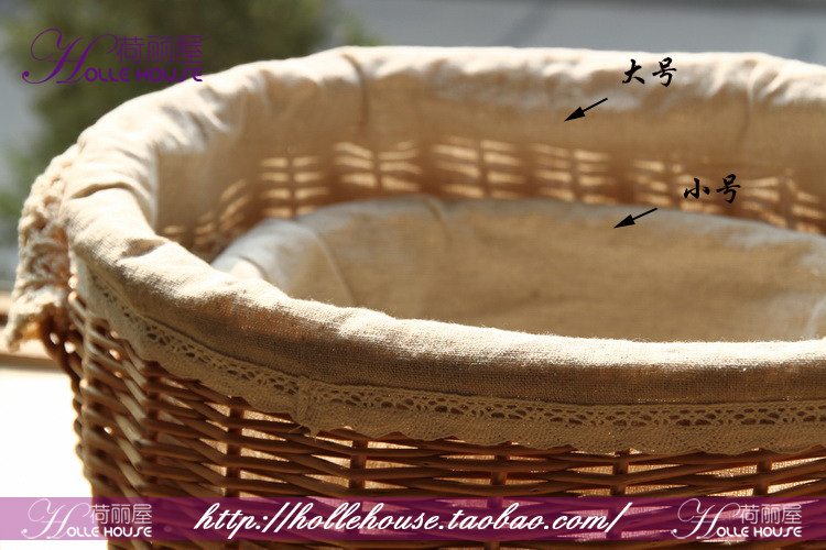 zakka Willow Storage Basket Rattan Cosmetic storage box Storage baskets Pastoral storage baskets weave Basket Ellipticin the Storage consolidation , Home Storage appliances , Storage bucket , Laundry Bin  category - from Buy2taobao.com to provide professional Taobao agent buy service