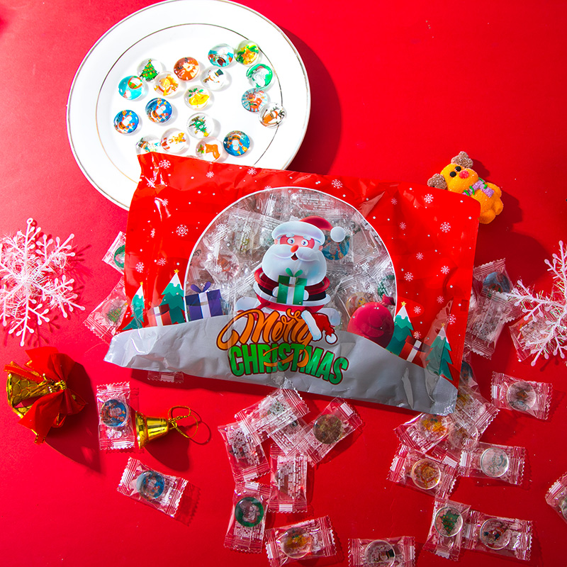 圣诞节糖果创意卡通无糖糖果木糖醇硬糖儿童散装网红创意小糖果