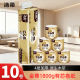 洁柔有芯卷纸1800g卫生纸巾4层加倍厚实家用实惠装 卷筒纸厕纸手纸