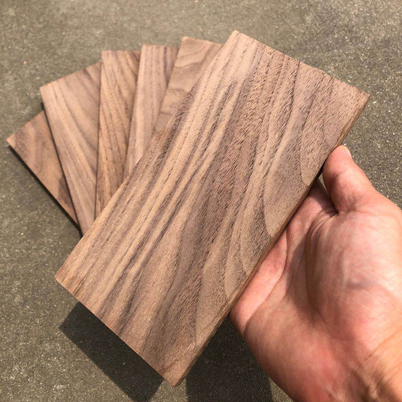 美国FAS级黑胡桃薄板薄片原木料DIY手作音箱盒子小条子方块规格料