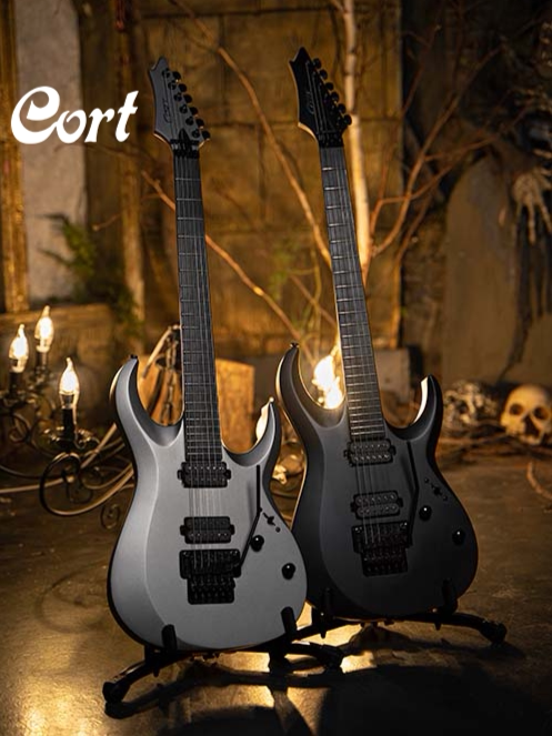 Cort考特 X500/X700电吉他金属24品大双摇电吉他