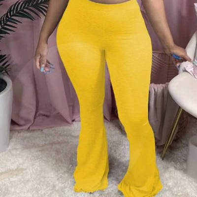 Trousers Elastic Skinny Ladies Long Cut Pant