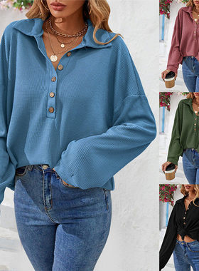 Autumn women blouse ladies tops Long sleeve Fashion T-shirt