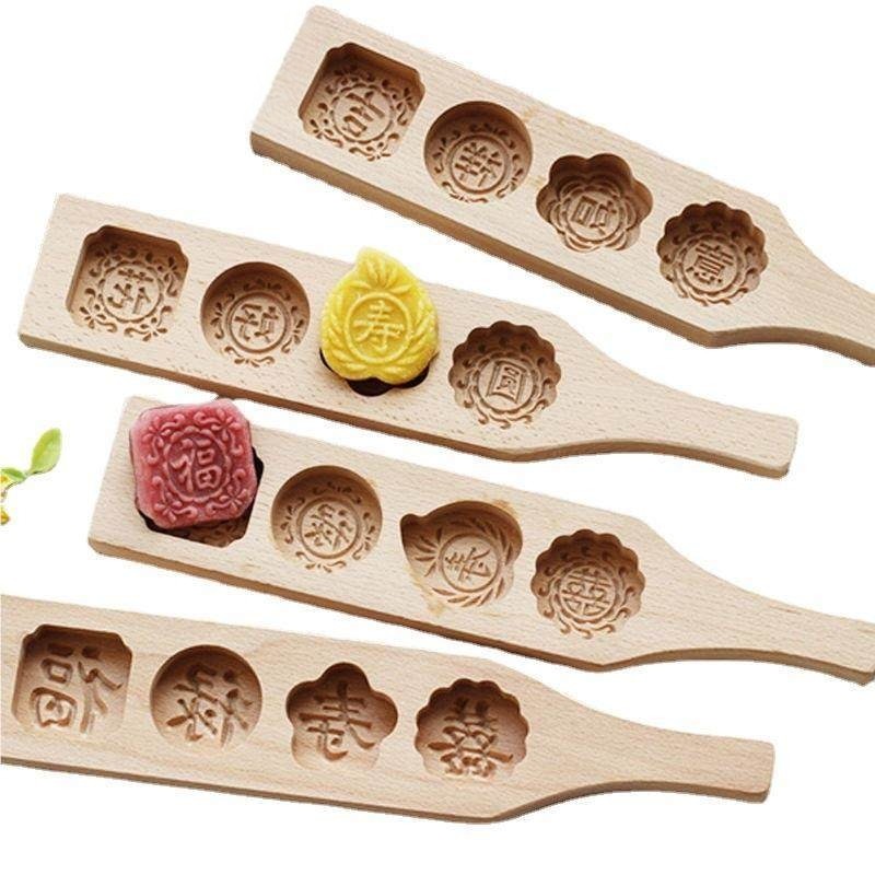 蒸年糕专用模具饼模具粑印模具木制木质模具年糕模子绿豆糕南瓜饼,厨房/烹饪用具,烘焙模具,淘宝优惠券,粉丝福利购,淘宝优惠卷