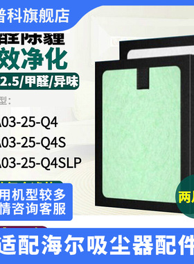 适用于海尔车载空气净化器过滤网KJBA03-25-Q4Q4SQ4SLP复合过滤芯