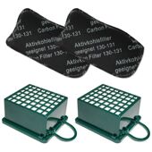 精品 EB351马达滤棉过滤网套装 适用于福维克吸尘器VK130 VK131