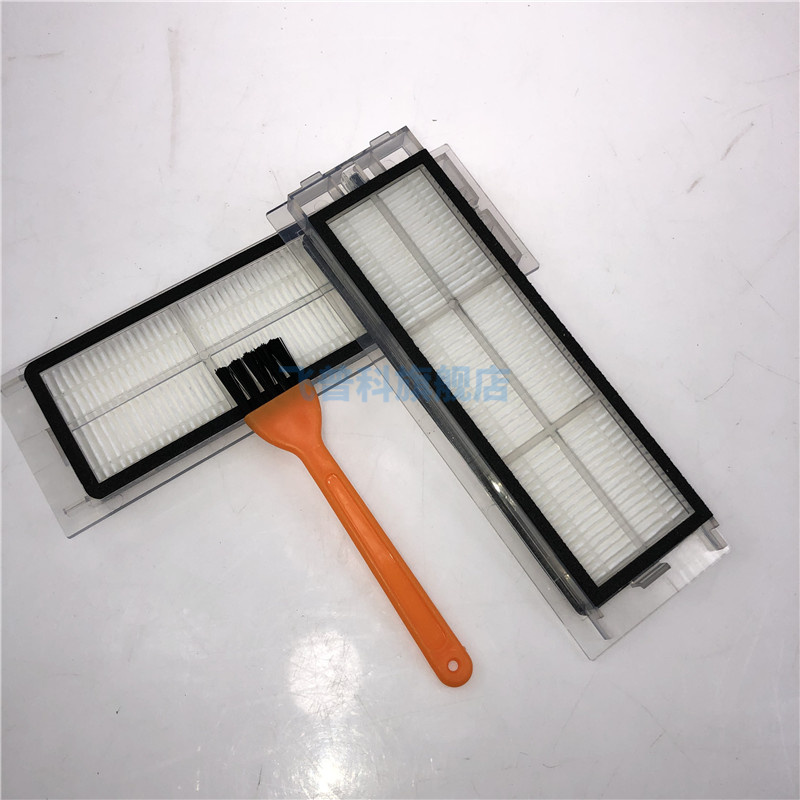 适用于360扫地机器人s6 配件 S5 S6 S7边刷抹布拖布海帕滤网