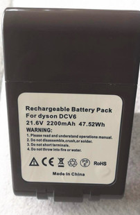 dc62 SV10 45配件 适用于dyson戴森吸尘器替代电池V6