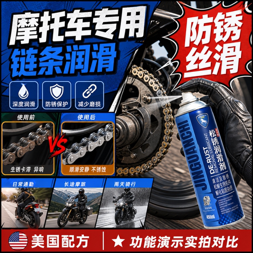 自行车链条专用润滑油保养捷安特山地公路护链油除锈清洗剂摩托车