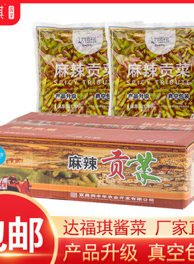 达福琪麻辣贡菜真空袋装9斤