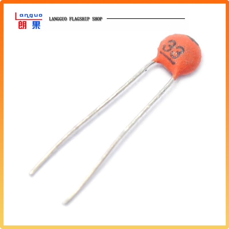朗果瓷片电容器33PF33P50V