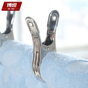 Máy cắt lông xù Deerma Thép không gỉ kẹp quần áo lớn kẹp clip clip sắt hộ gia đình clip sửa chữa móc áo quần áo đa chức năng - Hệ thống giá giặt review máy cắt lông xù