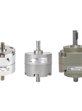 叶片式旋转摆动气缸CRB1BW10-15-20-30-50-63-80-100-180-270S