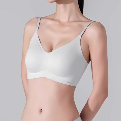 新品KISSY内衣如无痕聚拢果冻胶背扣款吊带文胸套装吻旗舰店官方