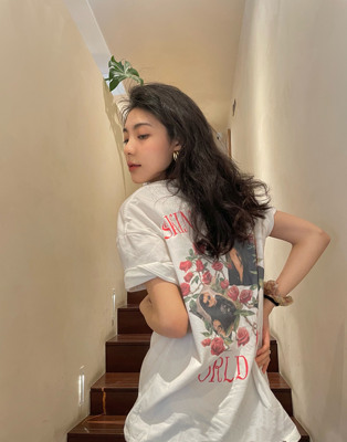 乐队t恤宽松复古短袖t