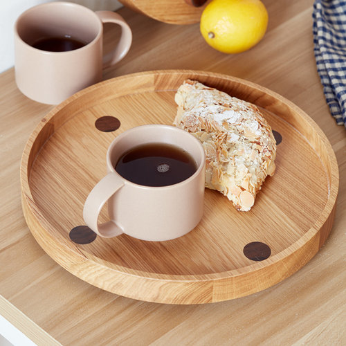 几致北欧丹麦原创设计橡木托盘