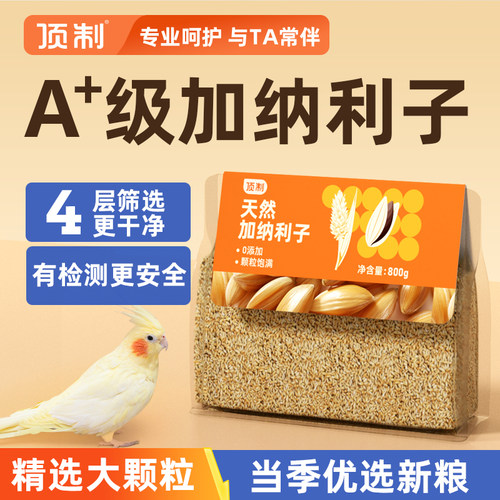【甄选】加纳利子鹦鹉鸟粮大容量