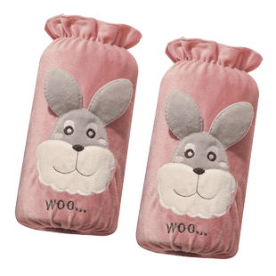 立体绣花袖套女可爱工作套袖白色黑色ins潮防脏办公室秋冬季护袖