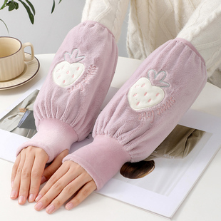 时尚高颜值套袖2025新款女士冬袖套上班耐脏护袖女办公室女款袖头