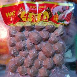 潮汕万壮牛筋丸新鲜汕头手打牛筋丸汕头牛肉丸福合埕牛肉丸商用食