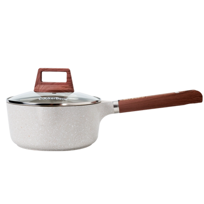 cookerbene麦饭石高颜值奶锅