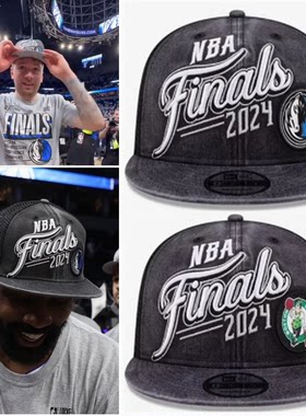 NBA2024篮球总决赛总冠军鸭舌帽独行侠欧文湖人队帽子男凯尔特人