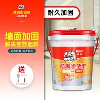 。德高 墙面固化剂界面剂 墙固地固防水防霉防止起灰脱粉基层加固