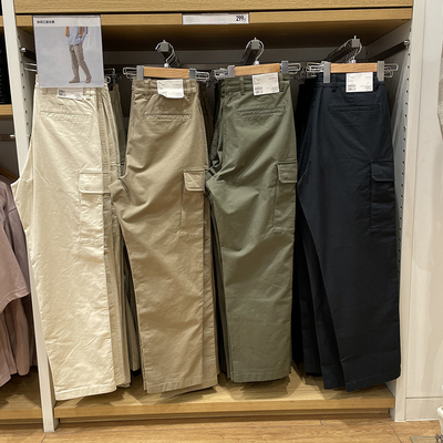 长裤直筒全棉工装裤休闲裤