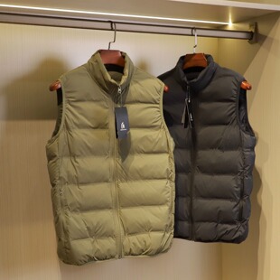 保暖排骨马甲~无缝锁棉~秋冬男士加厚蓬松户外保暖防风立领棉马甲