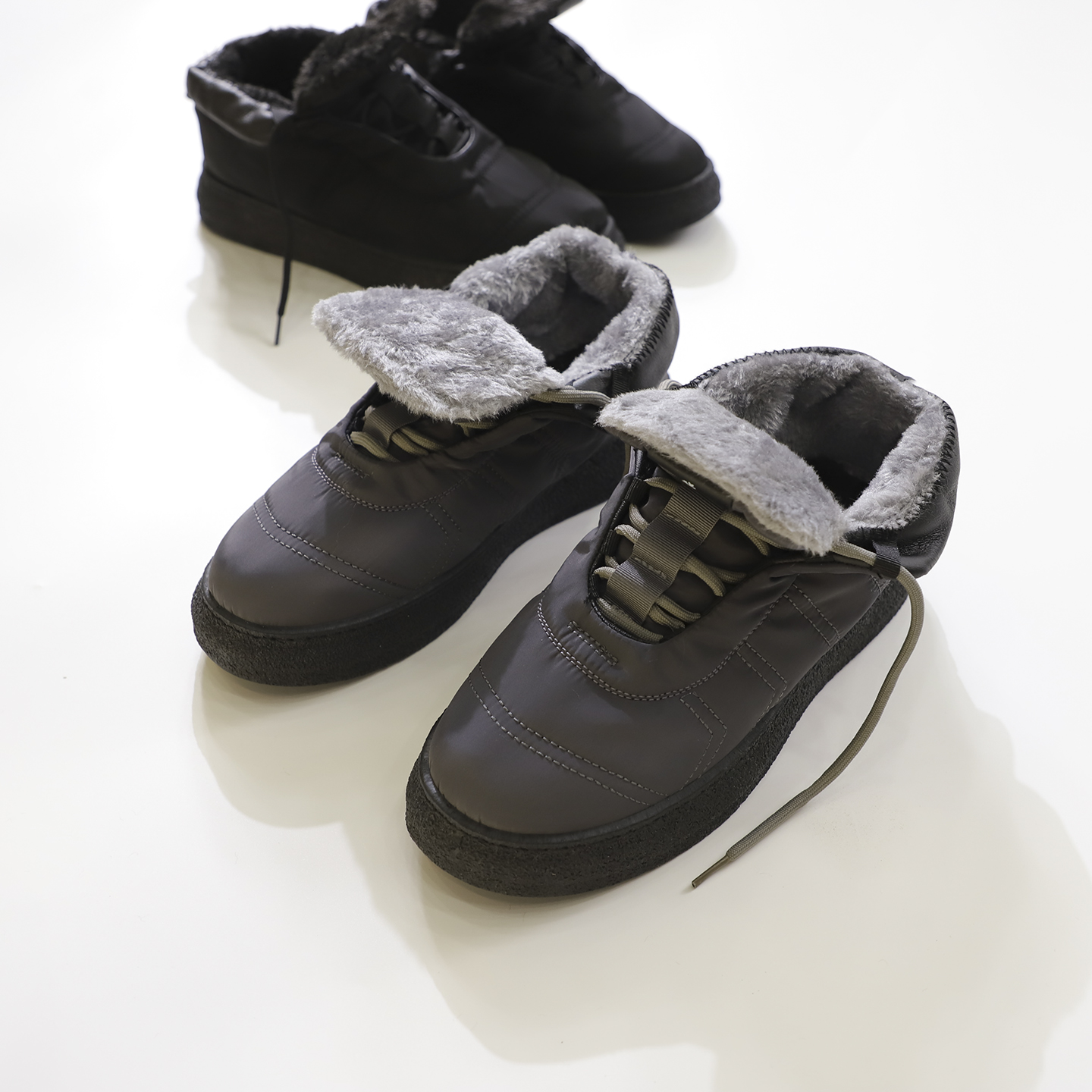 超保暖~线下899~加绒内里~冬季男士防寒防滑保暖雪地靴短筒棉靴