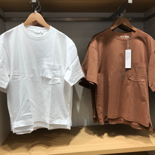 高克重纯棉圆领短袖T恤打底衫