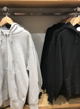 毛圈棉休闲开衫卫衣宽松