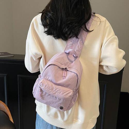 双肩包女新款夏季多用单肩轻便简