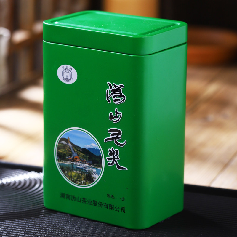 沩山谷雨前毛尖新绿茶叶200g罐装湖南特产高山茶叶正品官方旗舰店