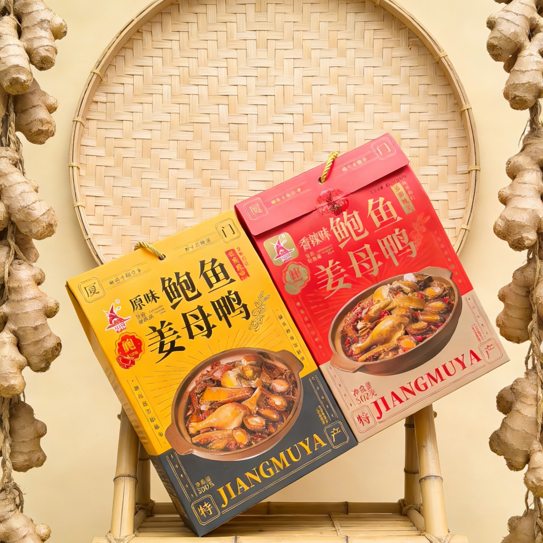 誉海姜母鸭500g厦门特产鼓浪屿中山路誉海食品卤鸭酱板鸭伴手礼