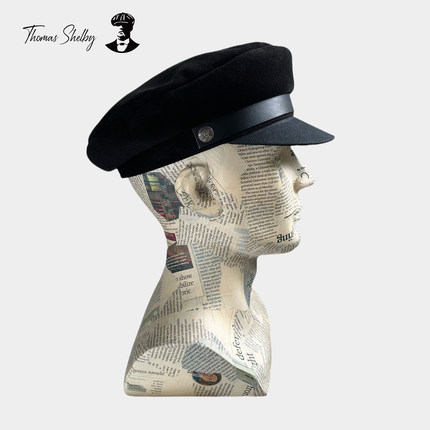 正品授权 thomas shelby汤米谢尔比剃刀党英伦复古秋冬黑色海军帽