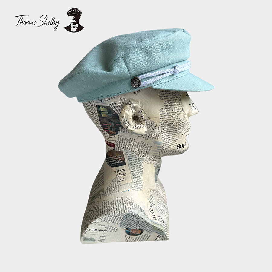 正品授权 汤米谢尔比thomas shelby日本亚麻男女海军帽文艺英伦风