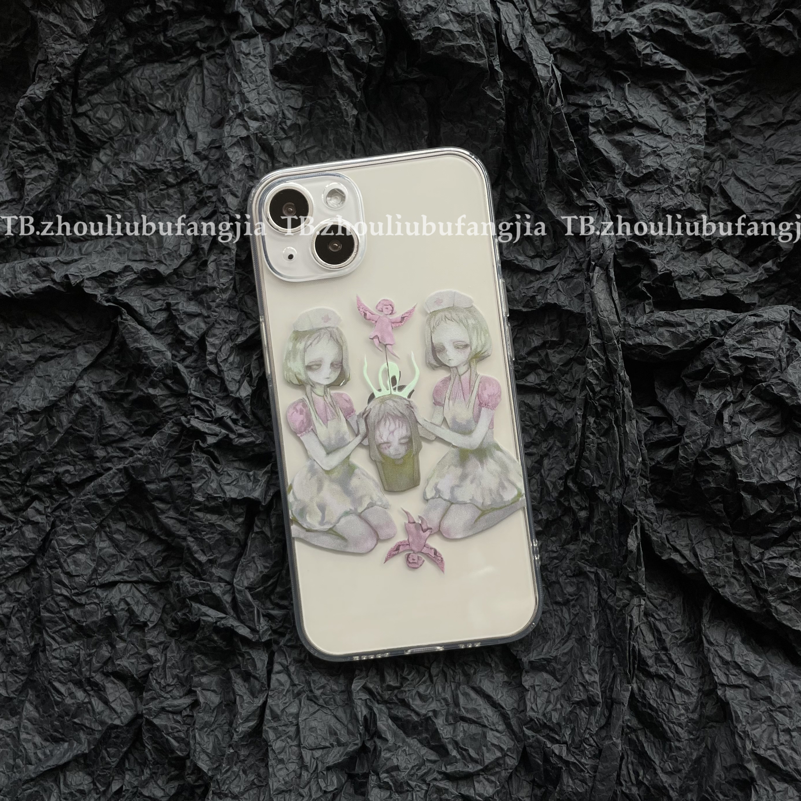 iPhone17protpu暗黑少女手机壳