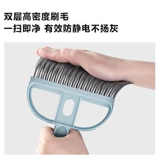 迷你清洁撮箕扫桌刷创意键盘清理车载畚箕扫帚 桌面小扫把簸箕套装