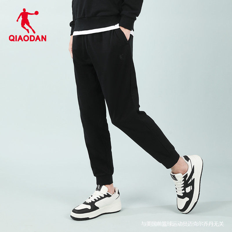 乔丹运动裤男2026春季新款针织宽松保暖男裤束脚裤子正品长裤卫裤,运动服/休闲服装,运动长裤,淘宝优惠券,粉丝福利购,淘宝优惠卷
