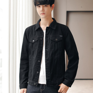 JK9019-P70现货2021秋季新品男士牛仔夹克青少年时尚百搭外套上衣图片