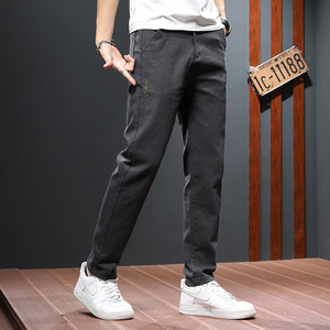 春夏季新品男士休闲裤青年裤子商务西裤青年长裤6601-P42现货款