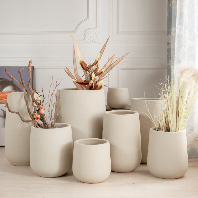 景德鎮陶瓷現代簡約花盆擺件