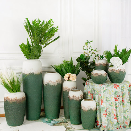 复古怀旧景德镇陶瓷陶罐花瓶