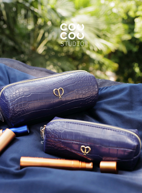 国外柜台 新款cpb紫色贵气化妆包补妆包刷包唇釉口红包 紫气东来