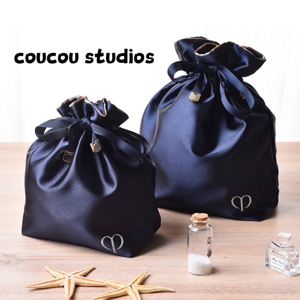 现货！cpb柜台正品精美缎面抽绳收纳袋，化妆收纳袋化妆包旅行,收纳整理,化妆包,淘宝优惠券,粉丝福利购,淘宝优惠卷