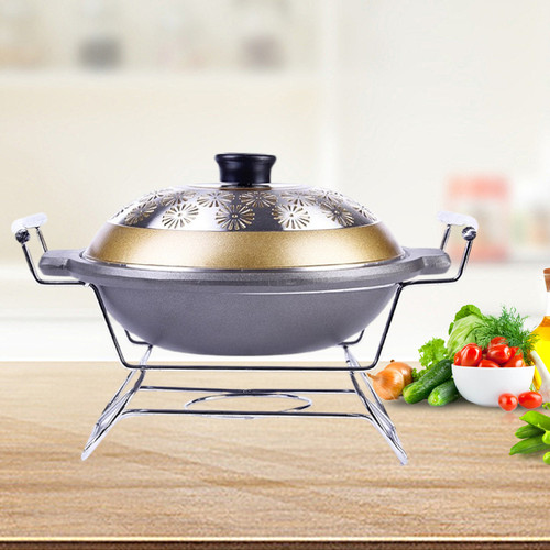 韩式铝合金不粘干锅锅仔商用餐厅